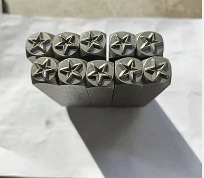 Steel Star Punch Stamp